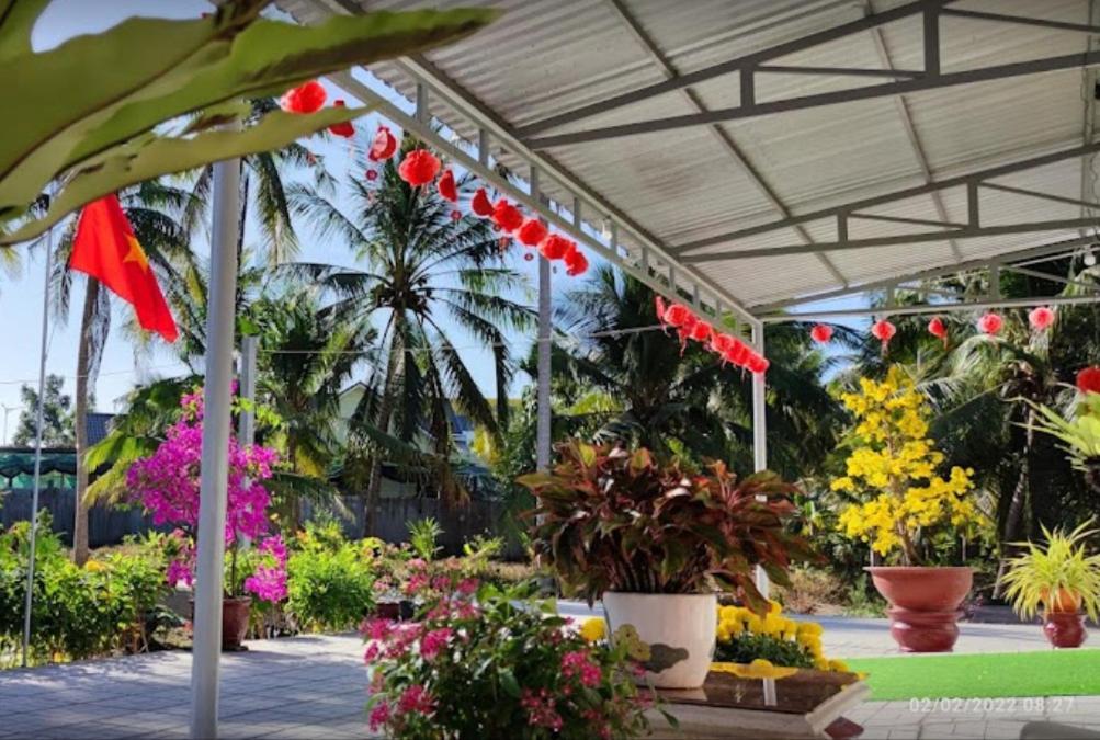 Nha Nghi Truc May Ben Tre Exterior foto