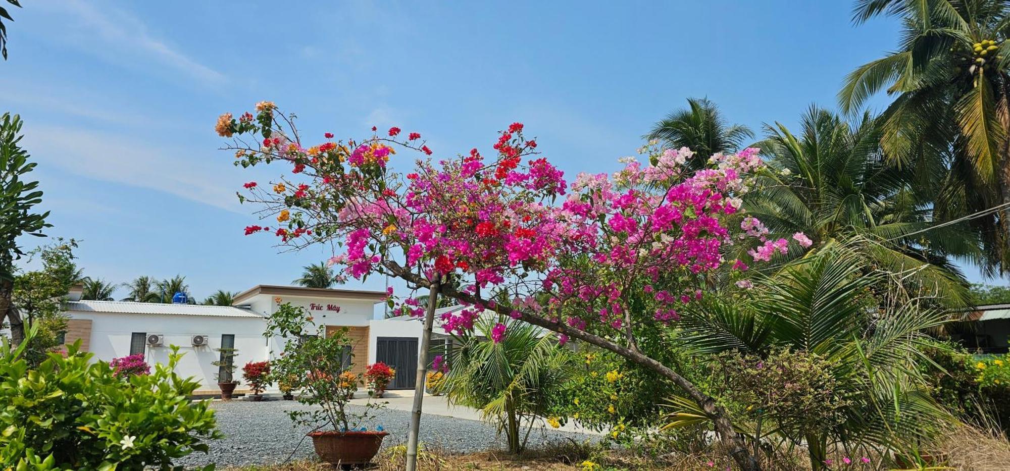 Nha Nghi Truc May Ben Tre Exterior foto